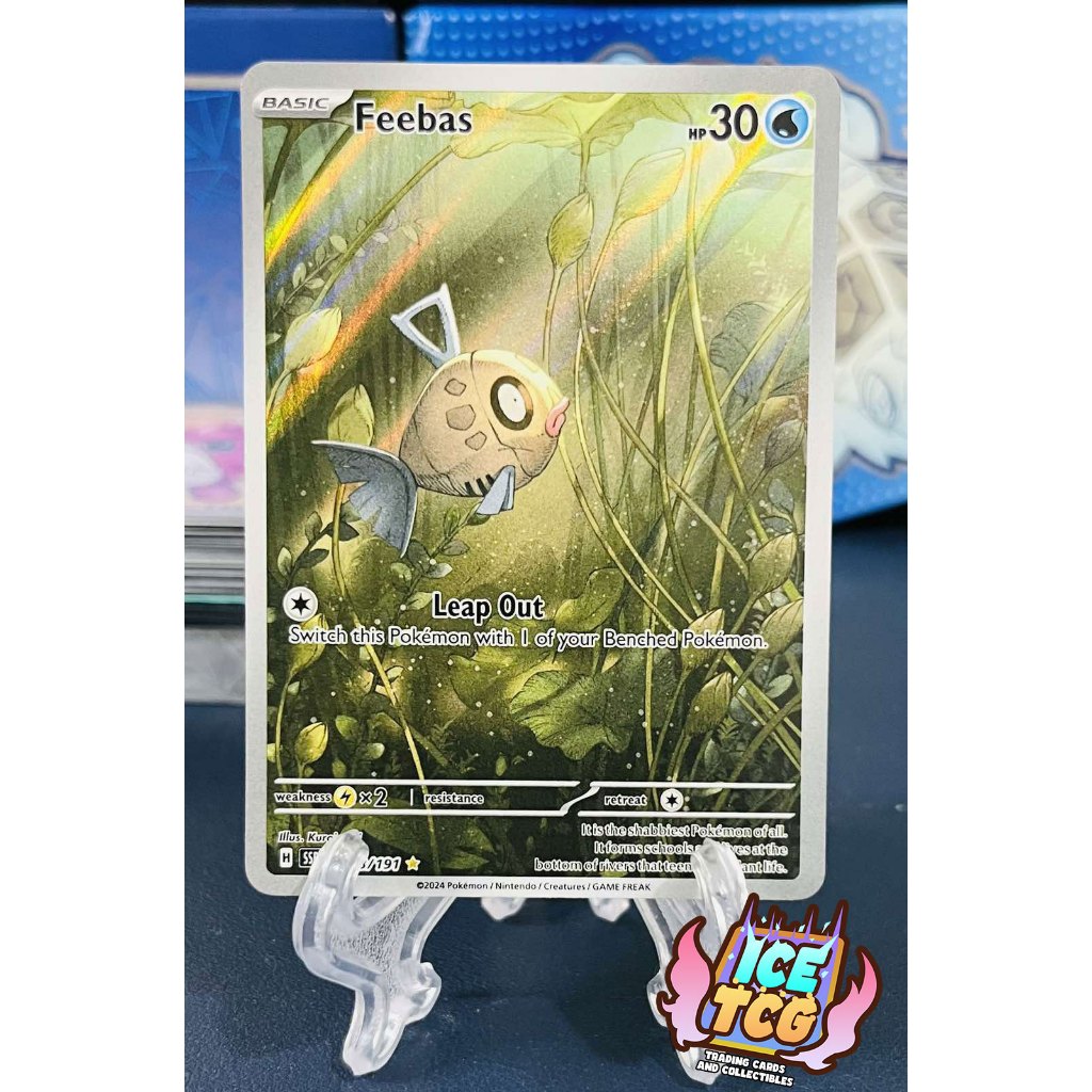 Feebas - 198/191 - Illustration Rare (SSP) | Shopee Philippines