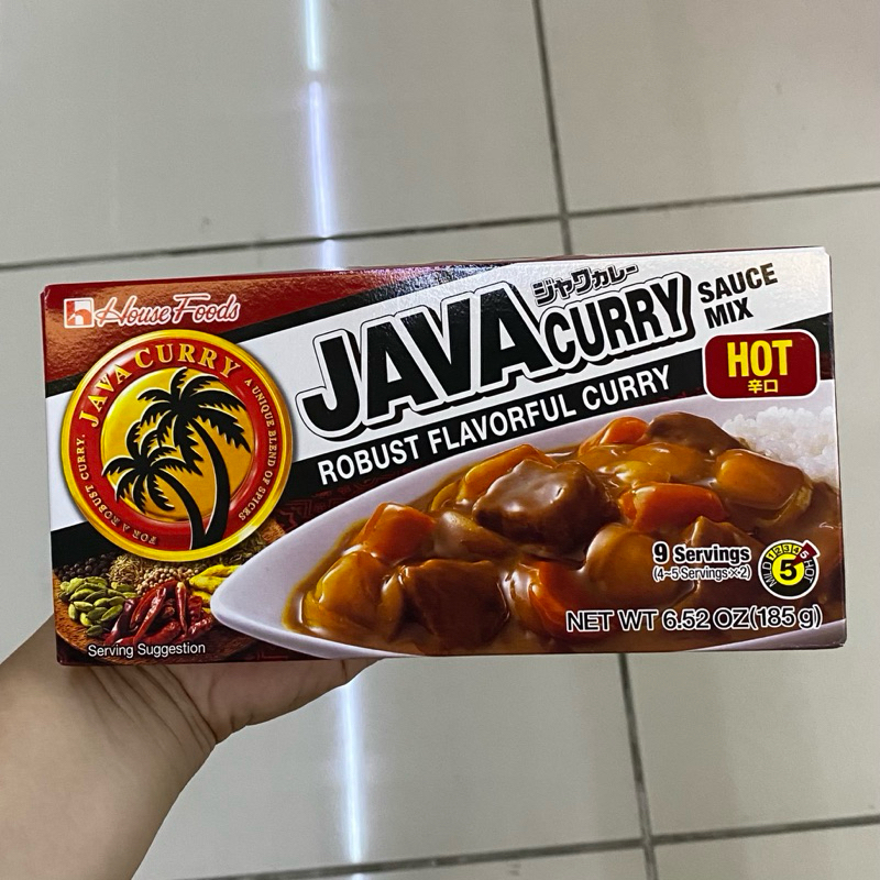 HOUSE FOODS JAVA CURRY SAUCE MIX HOT 185g | Shopee Philippines