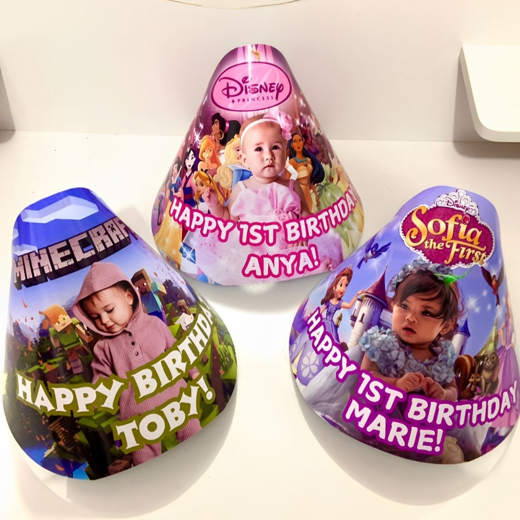 10PCS Personalized Birthday Party Hat Rush Order Welcome