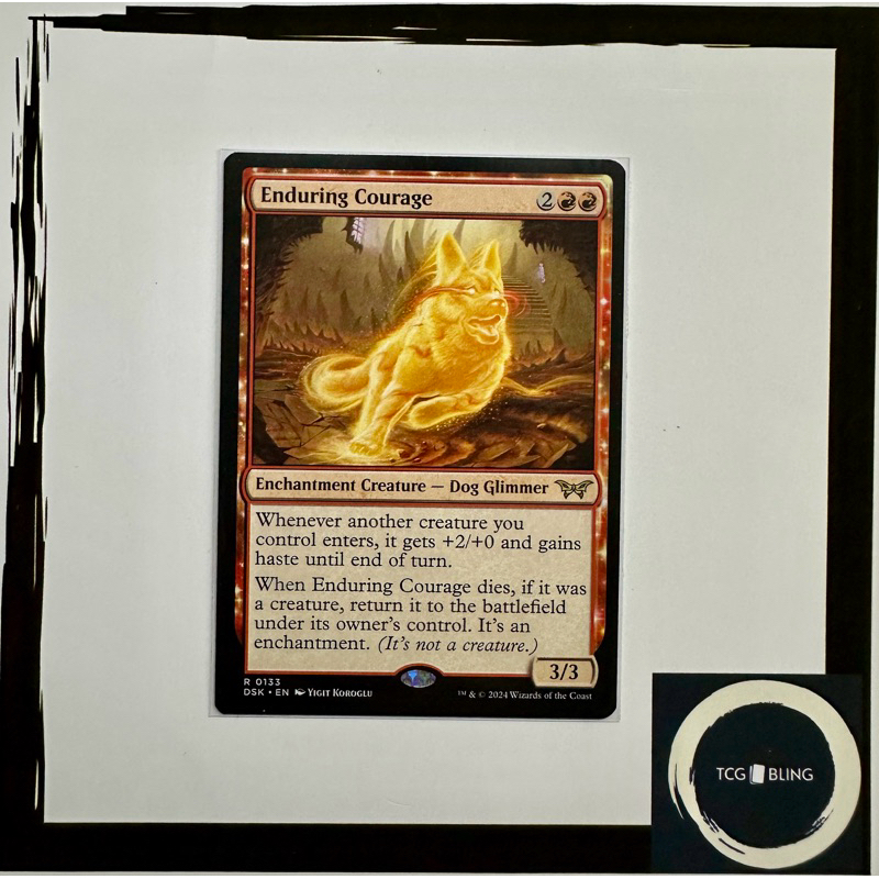 Enduring Courage MTG - Duskmourn (Regular) | Shopee Philippines