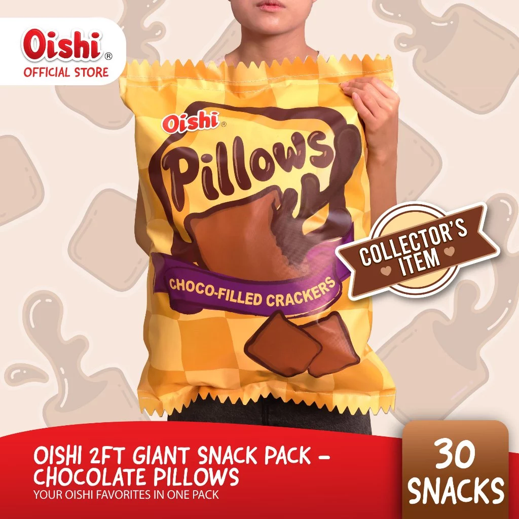Oishi Giant Chocolate Pillows
