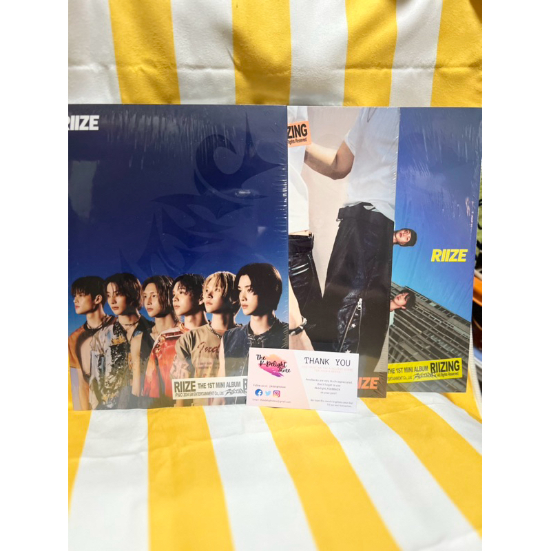 240611 RIIZE - The 1st Mini Album 'RIIZING' Details: Japan Exclusive