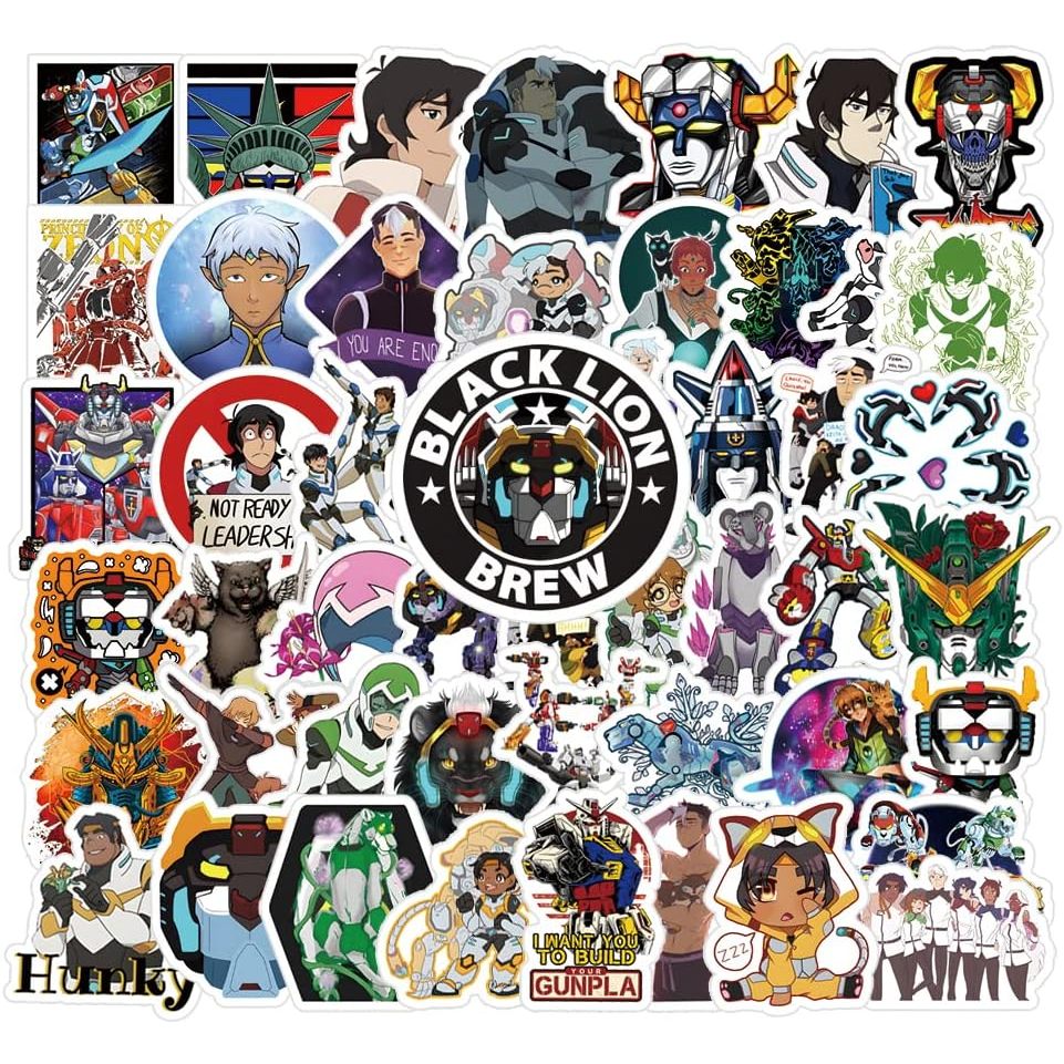 50pcs Voltron Sticker Pack | Shopee Philippines