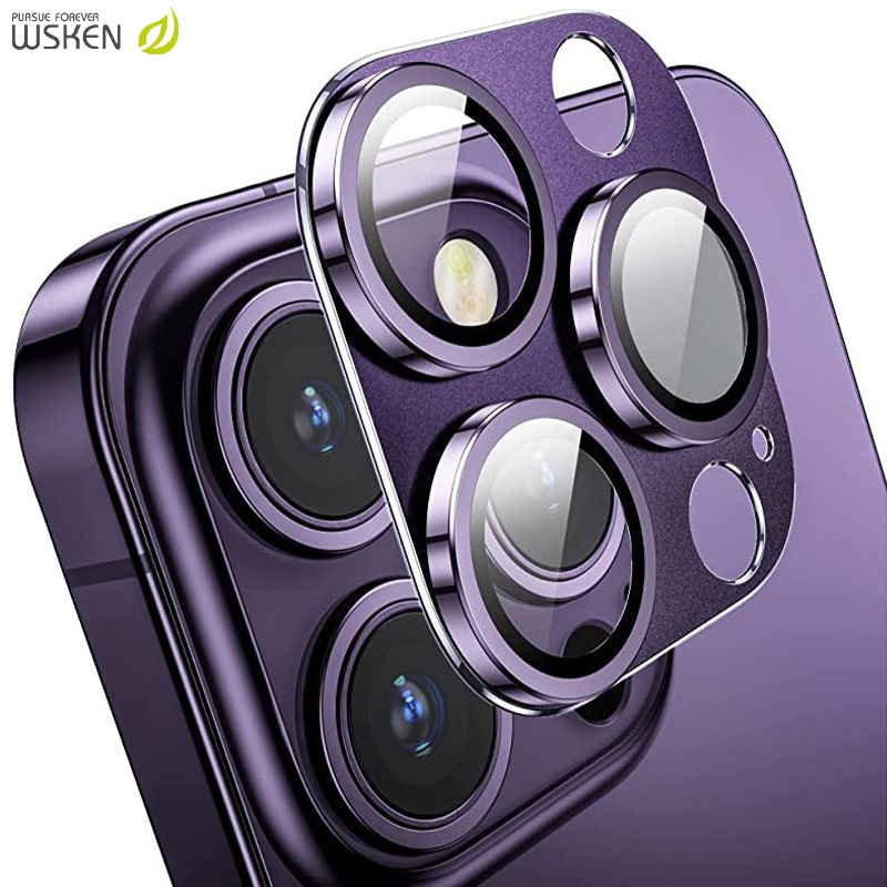 WSKEN for iPhone 17ProMax/16 Camera Lens Protector HD Tempered Glass ...