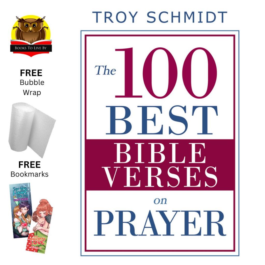 100 Best Bible Verses on Prayer - Devotional by Troy Schmidt | Shopee ...