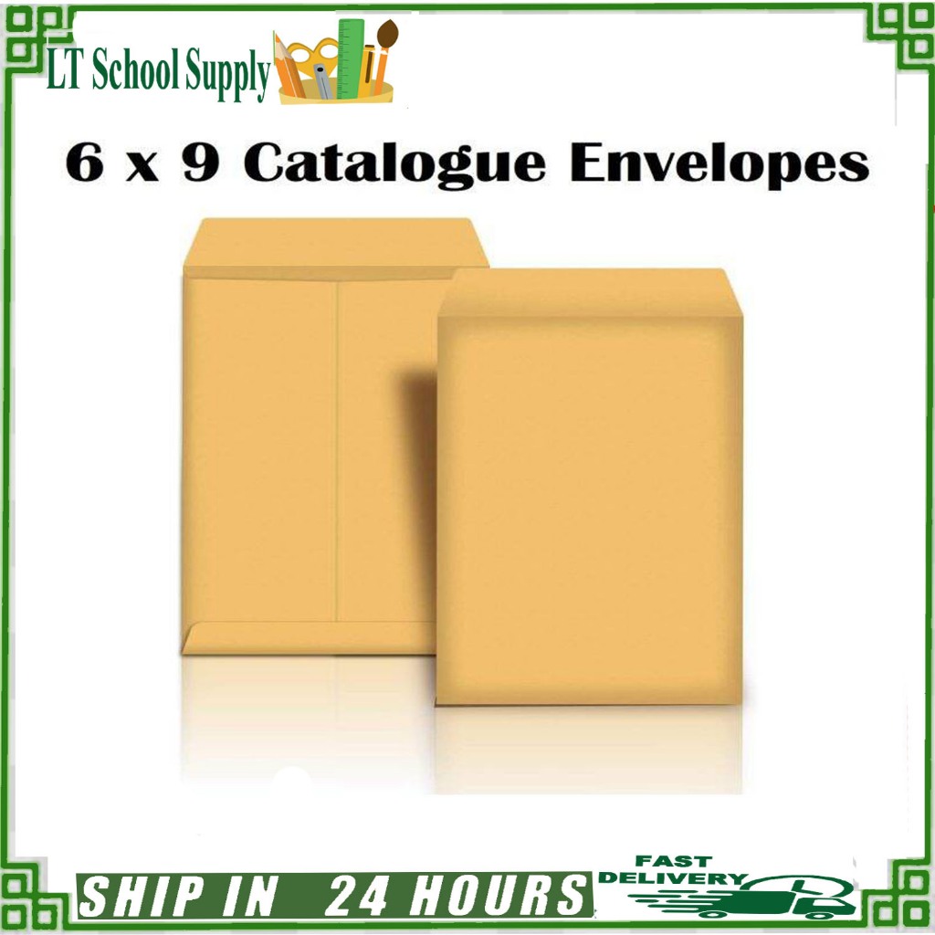 Supply Hut 1000-Pack 6x9 Kraft Catalog Mailing Envelopes – Peel & Seal – Self Seal