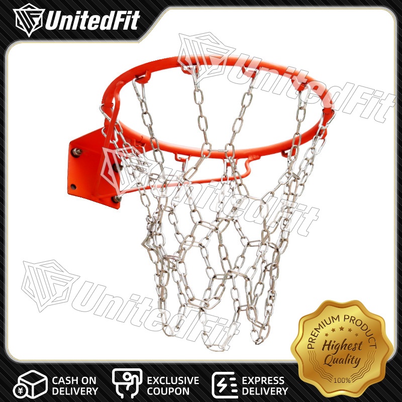 Professional Galvanized Steel Metal Chain Basketball Net | Shopee ...