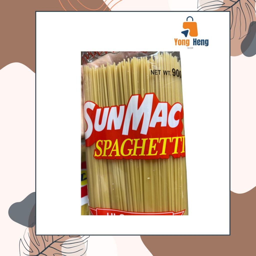 Sunmac pasta spaghetti 900g can be use in spaghetti,carbonara ...