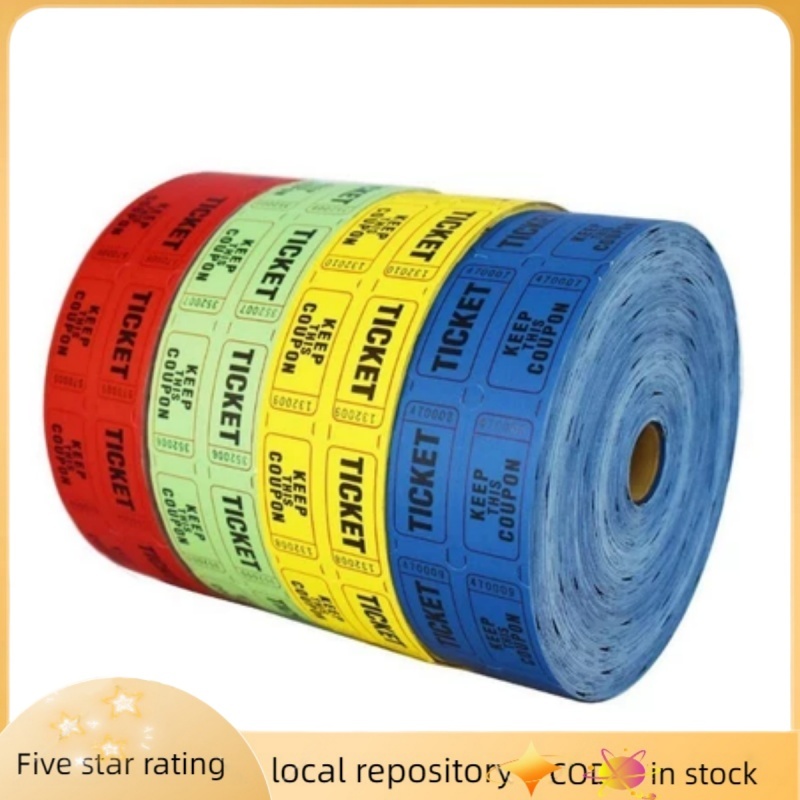 [COD]1000Pcs-Roll-Raffle-Event-Ticket-Auction-Lottery-Queue-Ticket-for ...