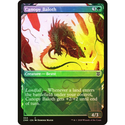 Magic the Gathering | Canopy Baloth | Shopee Philippines