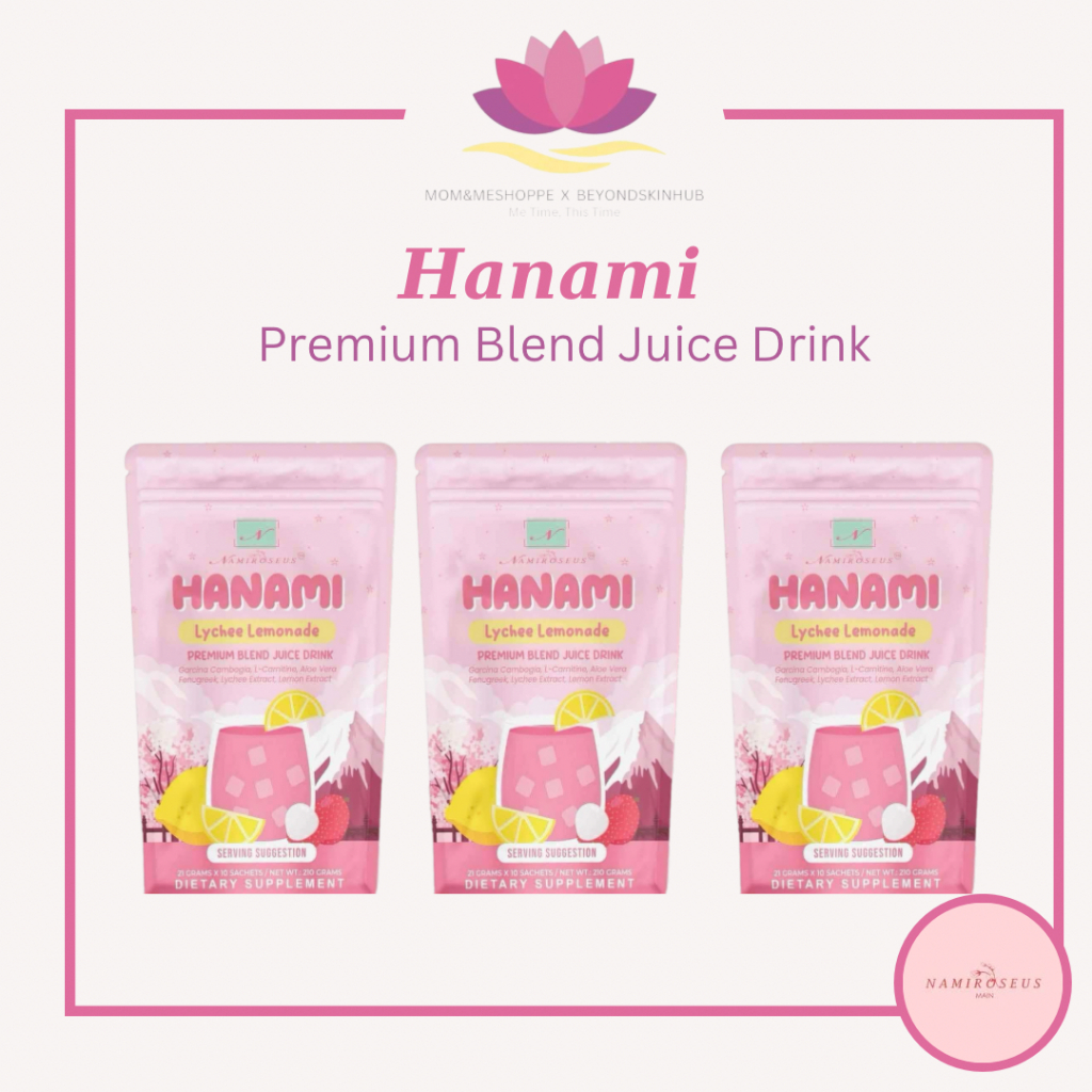 Namiroseus HANAMI JUICE Lychee Lemonade | Low Calorie Drink with Garcinia  Cambogia, L-Carnitine etc. | Shopee Philippines