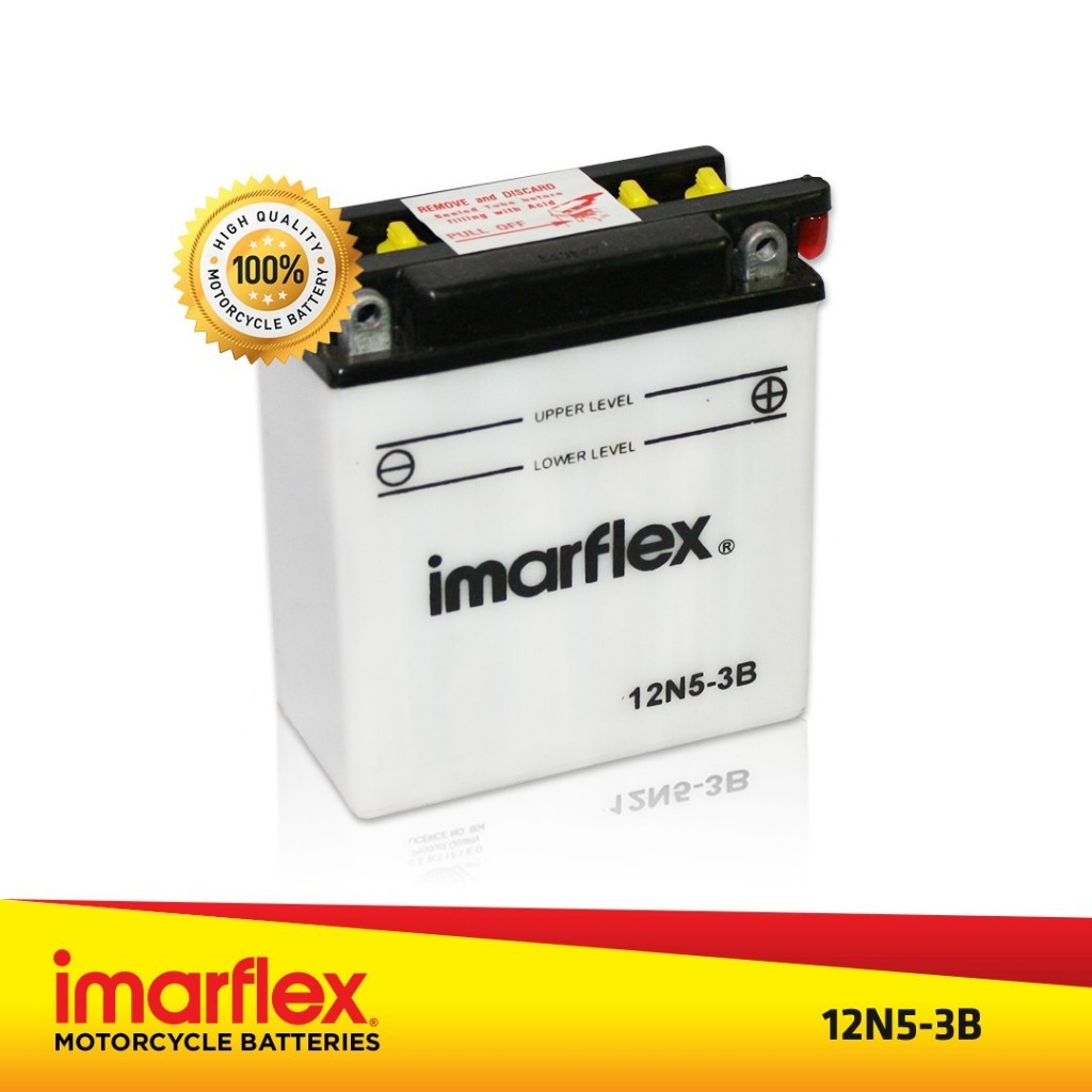 Imarflex Battery for Honda Wave - 12N5-3B Conventional Type (Dry ...
