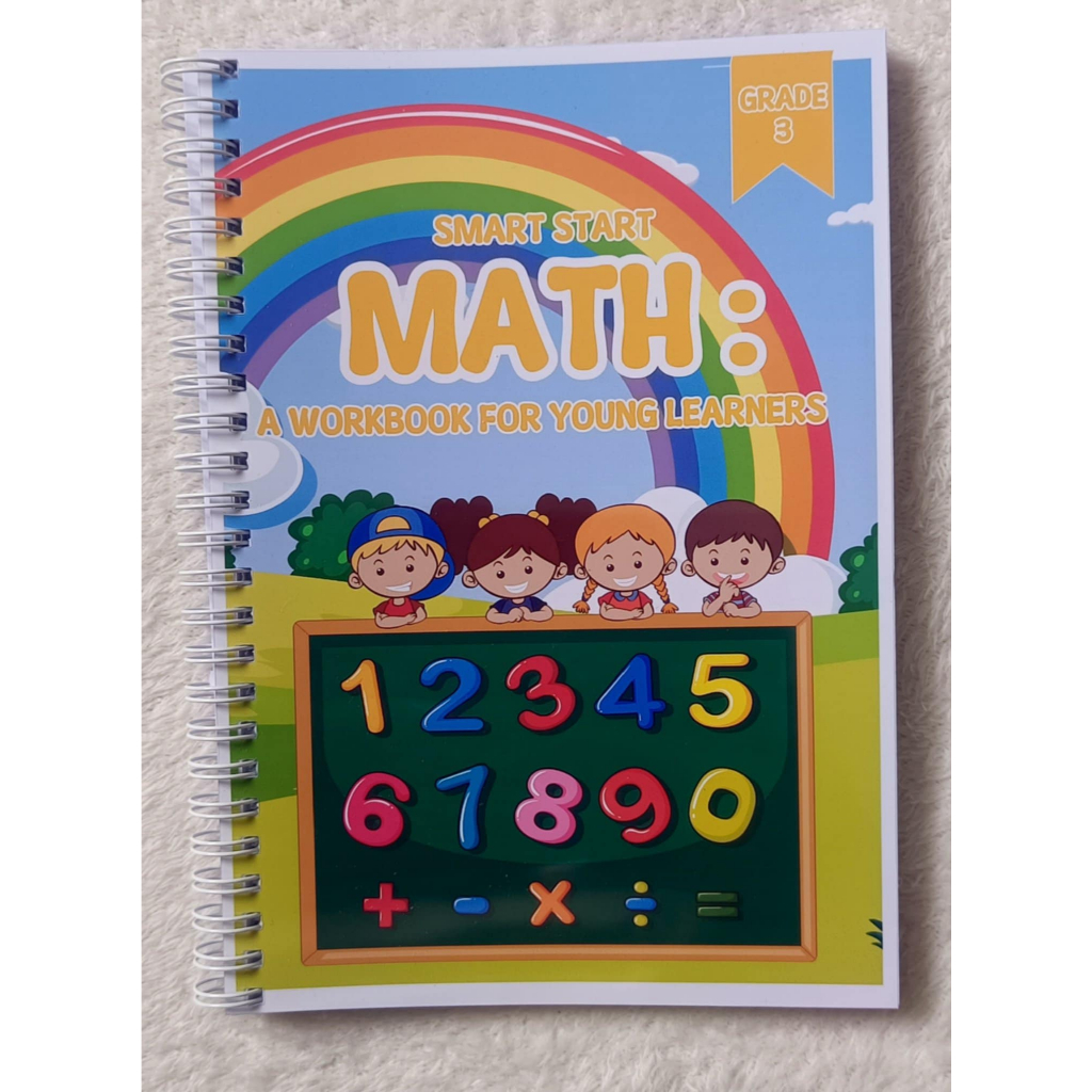 Math Workbook for Grade 3 - 68 pages | Shopee Philippines