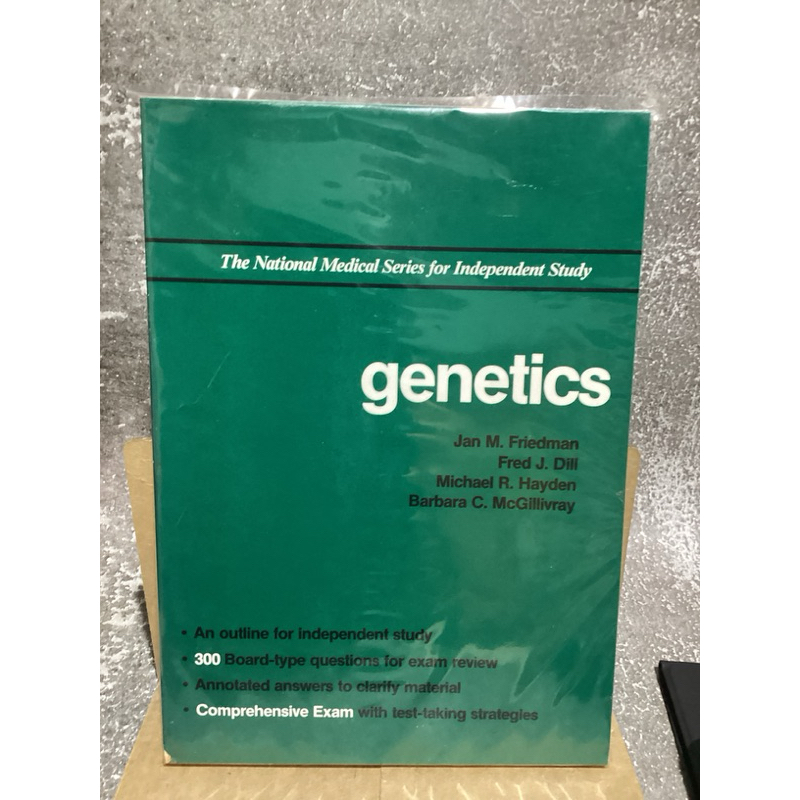 Genetics ( The National Medical Series for Independent Study) | Shopee ...