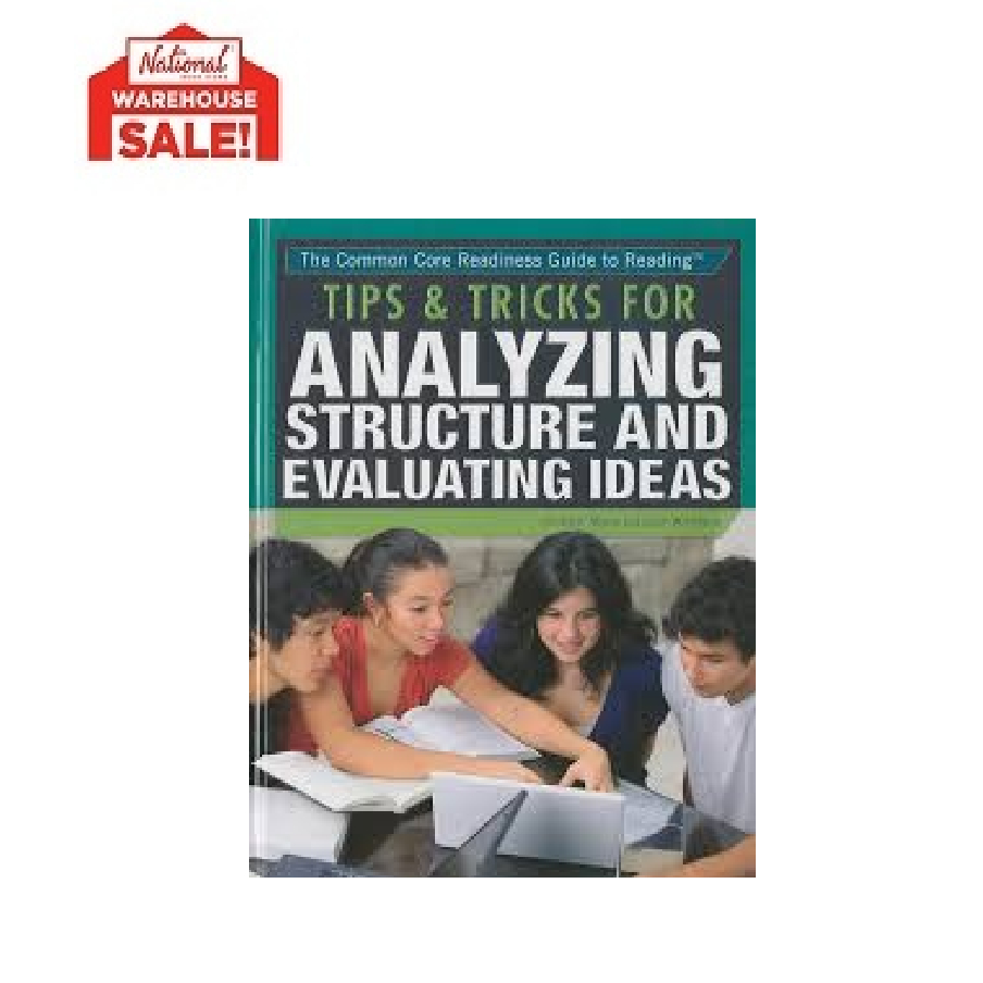 Tips & Tricks for Analyzing Structure and Evaluating Ideas HARDCOVER ...