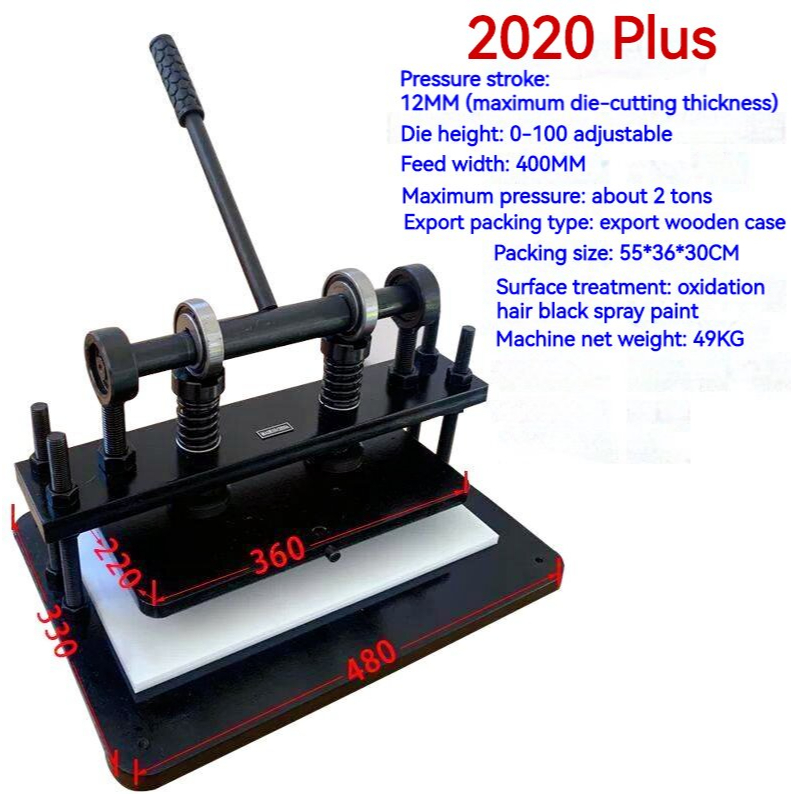 Manual Die-cutting Machine, Knife Die Punching Machine, Leather Cutting ...
