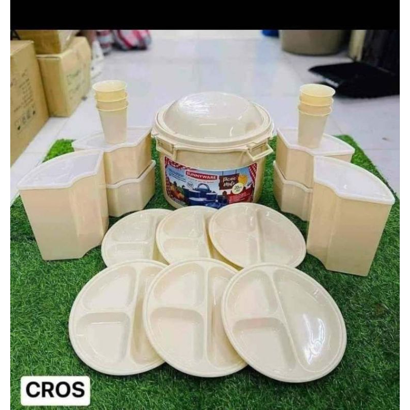 PICNIC SET 20 in 1 STORAGE | Shopee Philippines