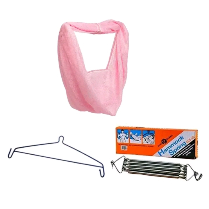 Cradle Set Safe Baby Cradle/Duyan/Hammock/Spring/Hanger/Net | Shopee ...