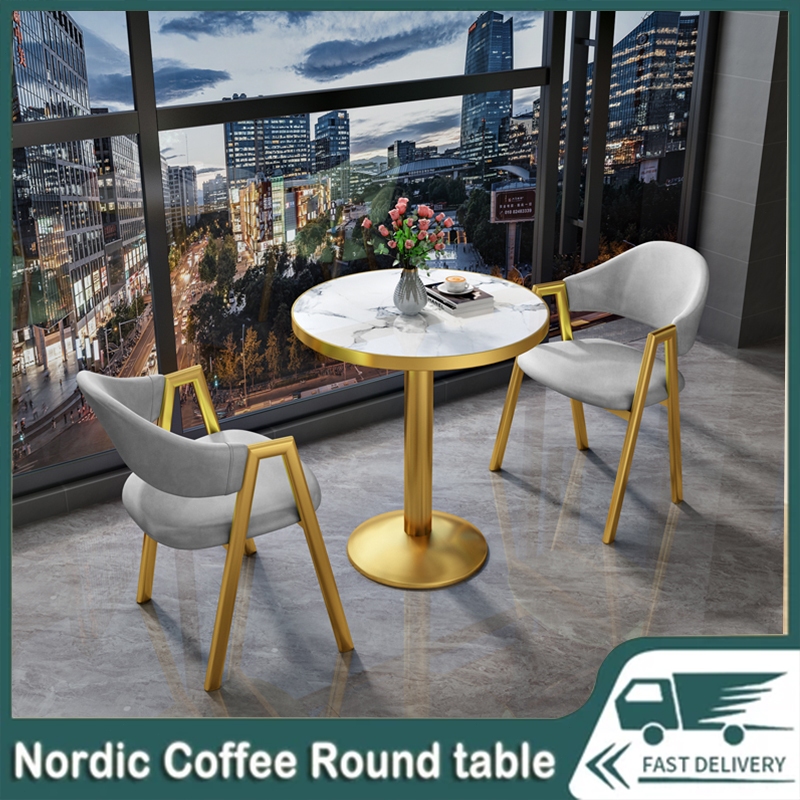 Modern Nordic negotiating table and chair home balcony living room ...