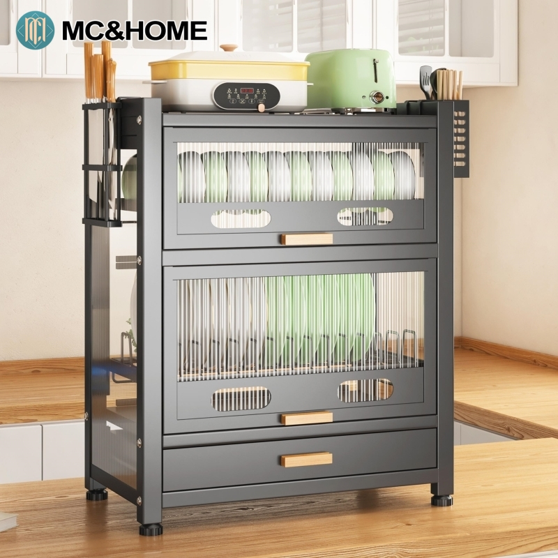 MC&HOME Dish Rack Drainer Drying Rack Kitchen Countertop Plate ...