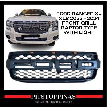 Ford Ranger XL XLS 2023 - 2024 Front Grill Raptor Type with Light XHQP ...