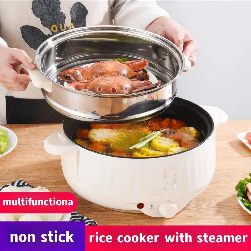 3.2L Electric rice cooker with steamer non-stick Pan multifunction ...