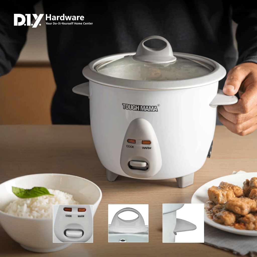 TOUGH MAMA by DIY Hardware 3 Cups Drum Rice Cooker Minimalist Cooker 0. ...