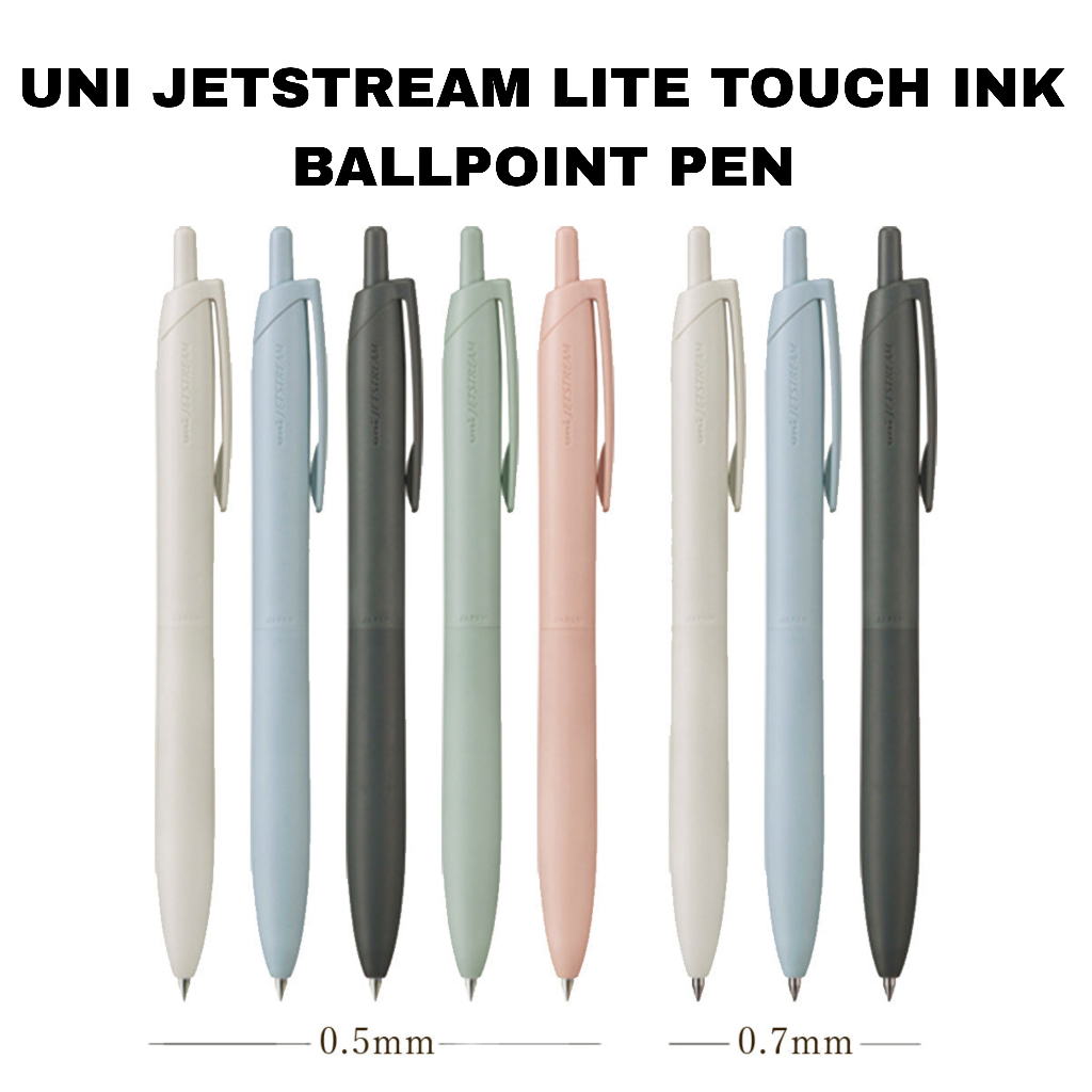 UNI JETSTREAM LITE TOUCH INK BALLPOINT PEN/REFILL - 0.5/0.7 MM (SXNLS05 ...