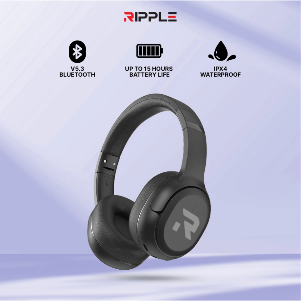 Ripple Earphone A005 Ear Headphone Bluetooth Noise Reduce Adjustable ...