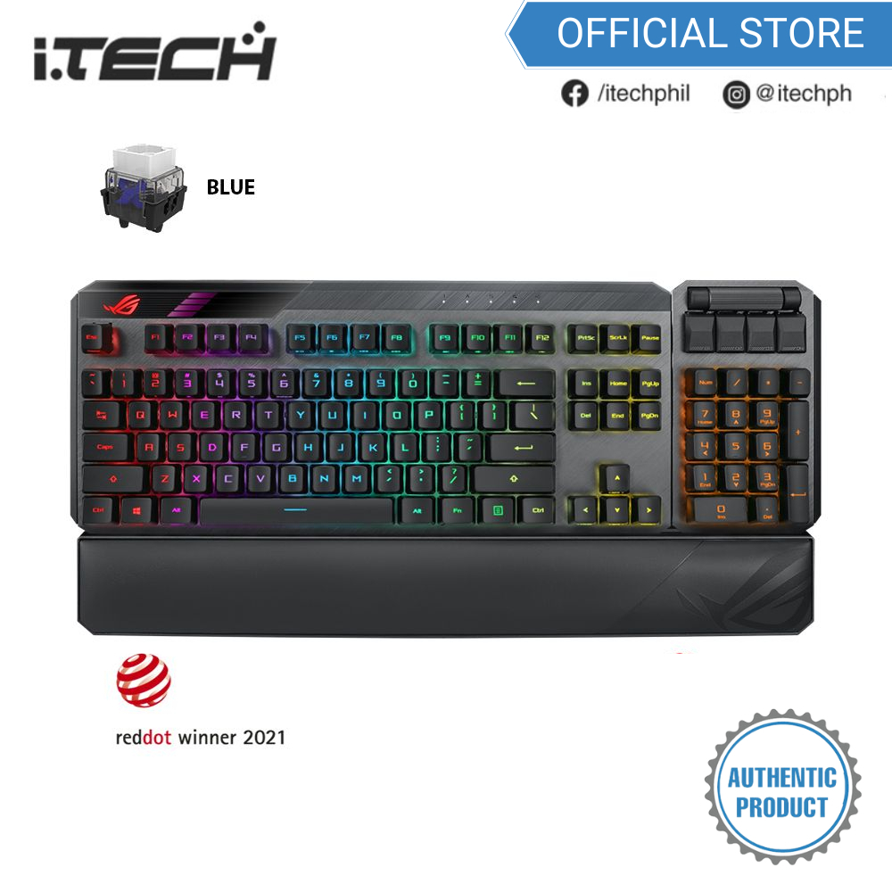Asus ROG Claymore II Modular 80% / 100% Gaming Mechanical Keyboard ...