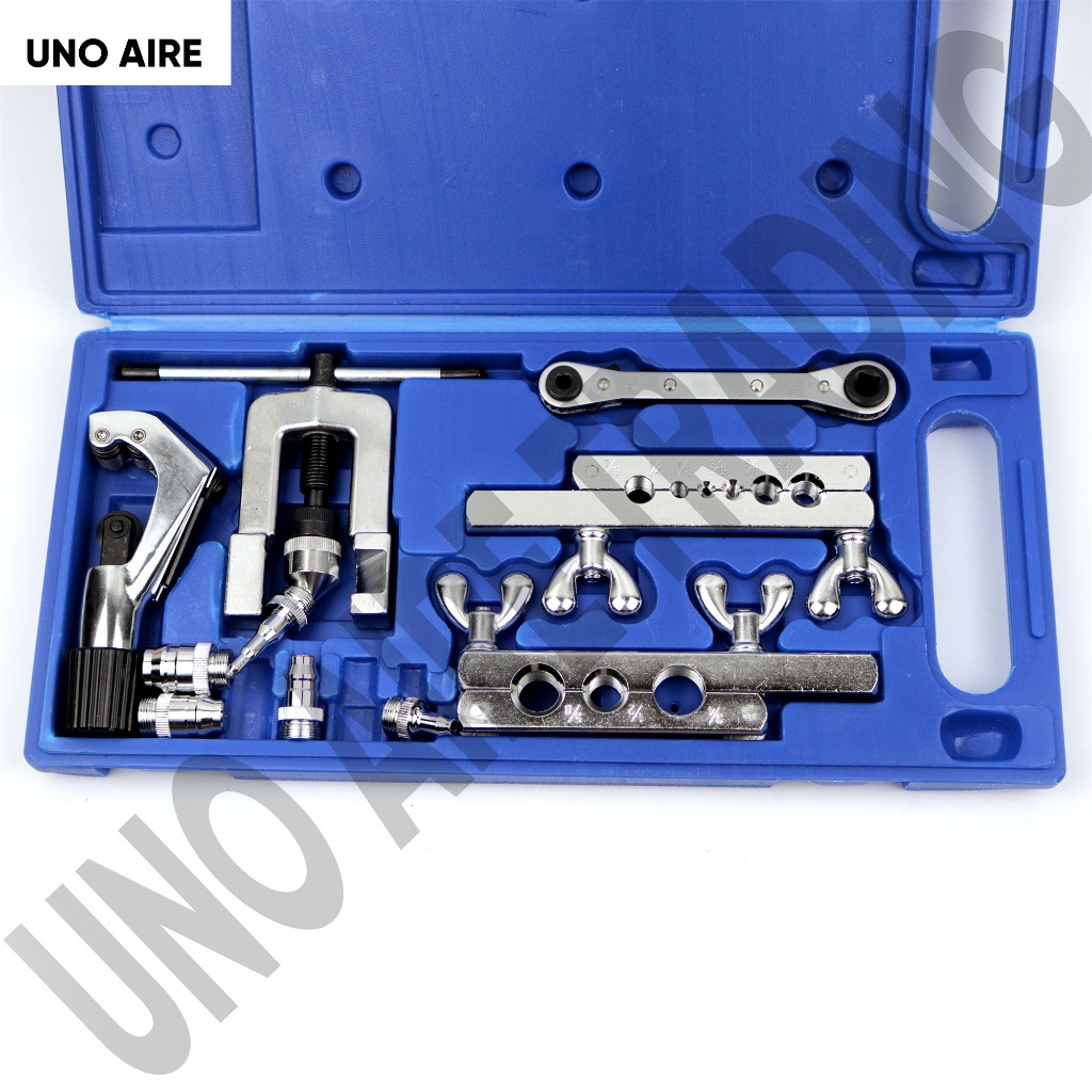 Flaring Tools 3/16 - 5/8 with Tube Cutter and Ratchet for Air ...