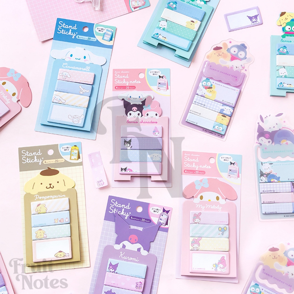 SN436 80 sheets Sanrio Themed Marking Sticky Notes | Shopee Philippines