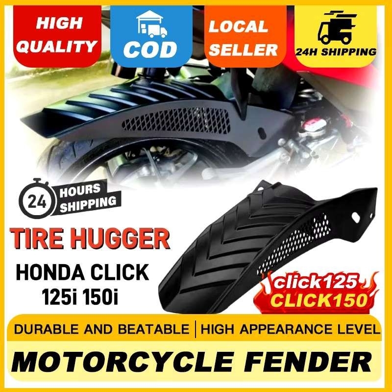 New Rear Tire Hugger Carbon Mudguard For Honda Click 125i 150i ...