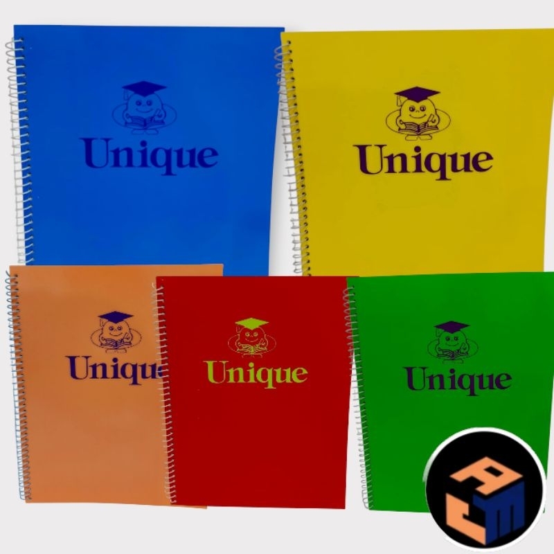 Unique Spiral University Big Notebook Single Color | Shopee Philippines