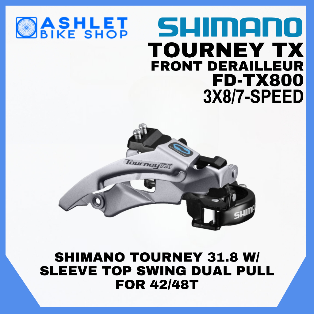 Kit Groupe Shimano Tourney TX800 3x8 Vitesses – Dérailleurs Avant FD-TX800, Arrière RD-TX800, Commandes SL-M315