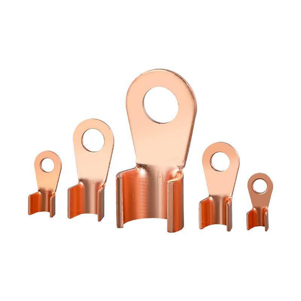 100A to 300A Battery Lugs Connector Knight Copper Terminal OT Wire ...