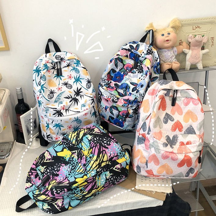 Schoolbag girl ins summer Sensen department backpack high school ...