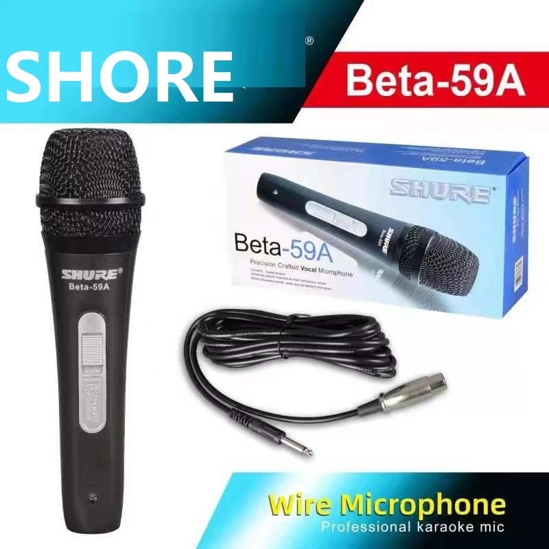 MJL SHORE BETA-59A Microphone High Class Microphone Karaoke Wired ...