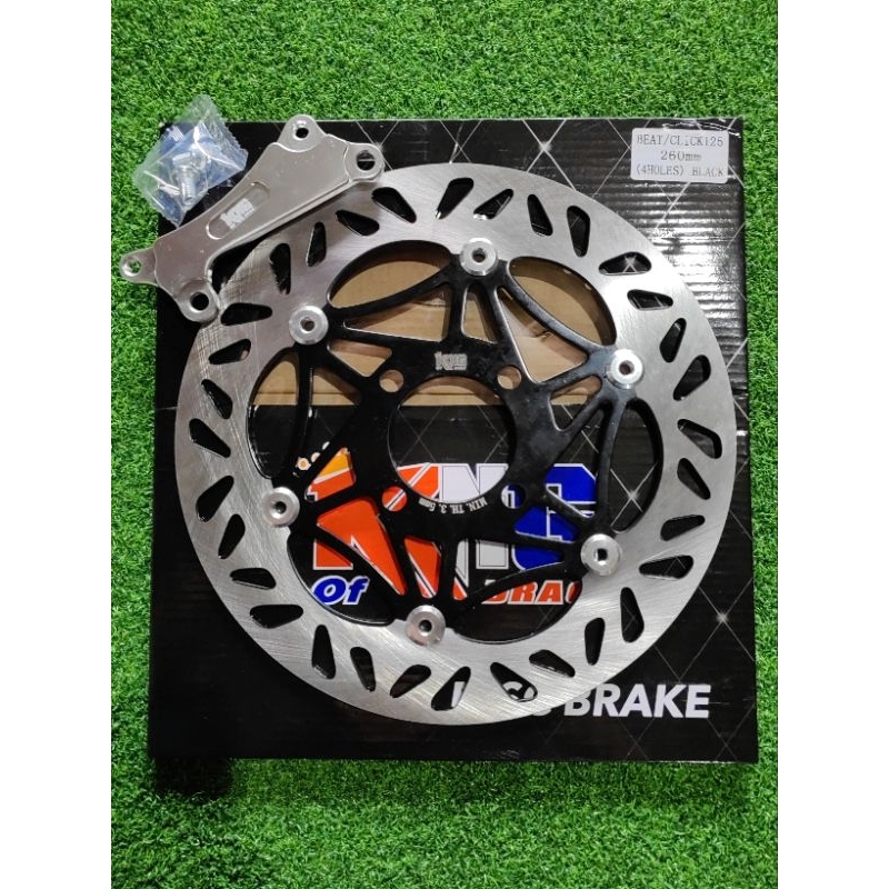 King of Drag disc 260mm for Beat and click125 and MIO (4holes) | Shopee ...