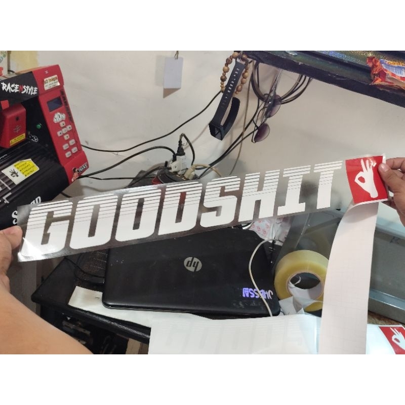 GOODSHIT v2 Cutout vinyl sticker | Shopee Philippines