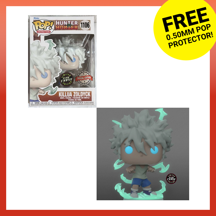 Funko Pop Hunter X Hunter Killua Zoldyck #1106 – Figurine Anime, Exclusive AAA