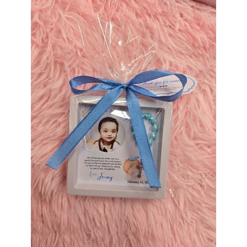 Customized Floating Frame Souvenir (Bday, baptism, wedding, etc ...