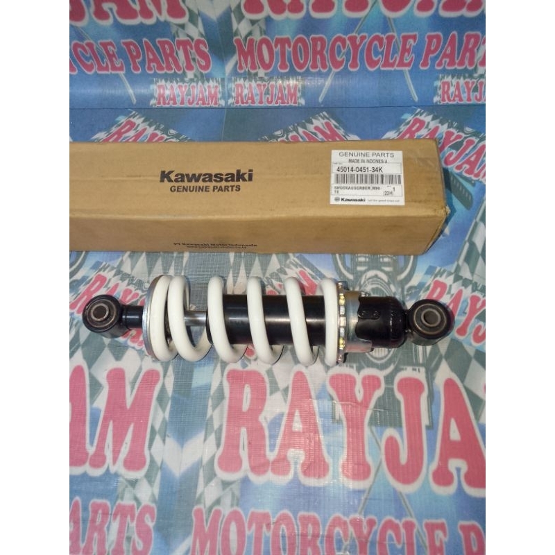 Rear Monoshock Fury 125 White (New Breed) 45014-0451-34K | Shopee ...