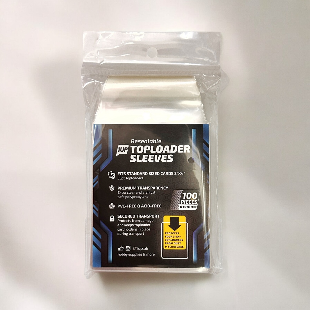 Top Loader 100 Resealable Card Sleeves (Team Bags) By Beckett Shield - Fits  Toploaders & Raw Cards, 20pt Team Bags For Trading Cards