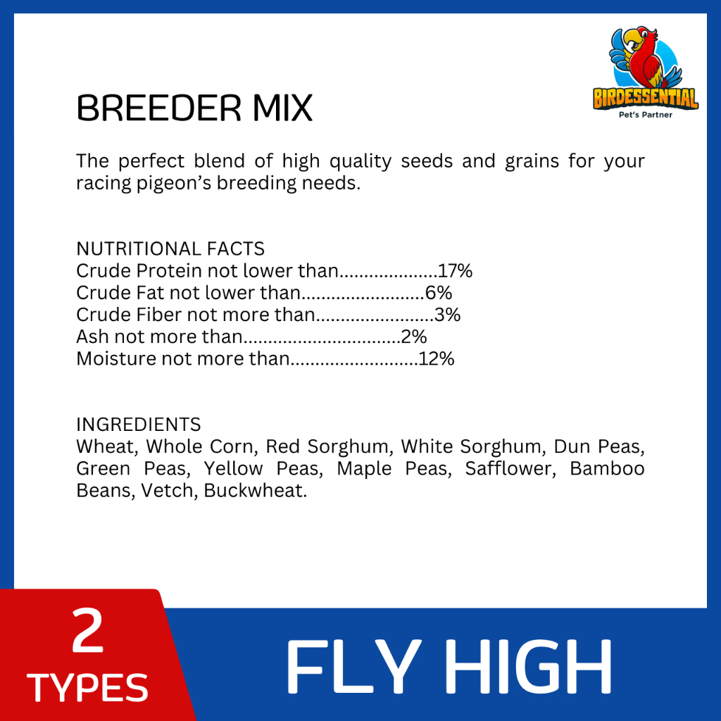 Progressive Fly High (20kg) Flyer mix and Breeder mix for Racing and ...