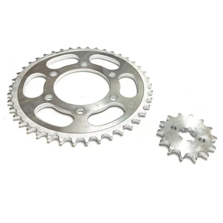 CHAIN & SPROCKET SET 428 SMASH/BARAKO/WAVE100/WAVE12/XRM125/RAIDER150 ...