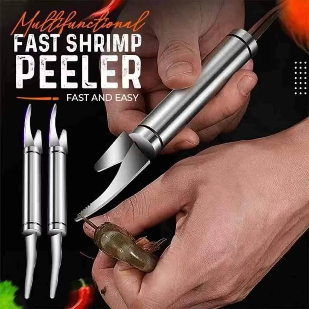 Multifunctional Fast Shrimp Peeler Fish Scale Knife Stainless Steel ...
