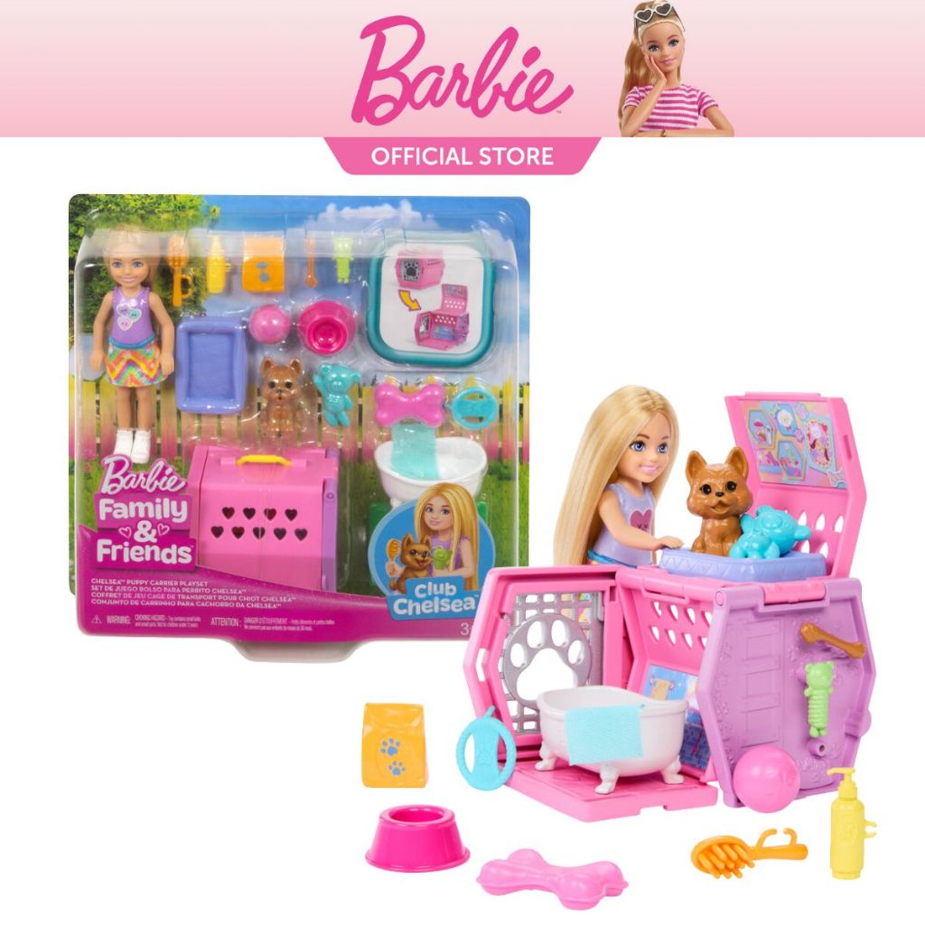 barbie-chelsea-puppy-carrier-playset-blonde-small-doll-with-dog