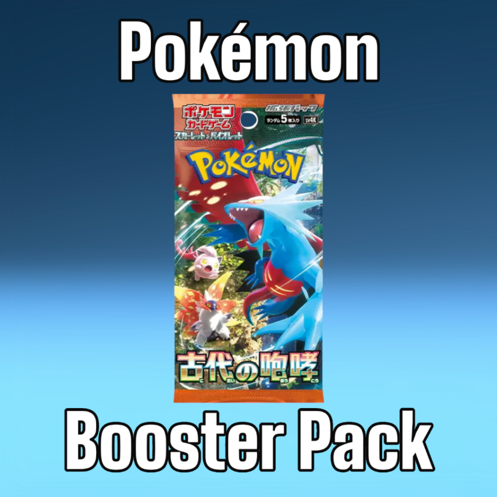 Pokemon Card Game : Scarlet and Violet - Ancient Roar Booster Pack Only  JAPANESE SV4K Set | Shopee Philippines
