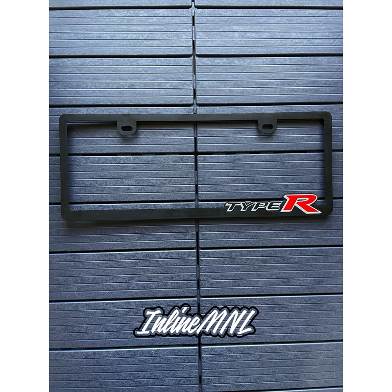 TYPE R - Car Plate Frame | Shopee Philippines
